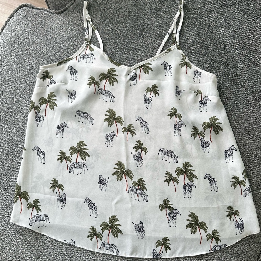 Safari pattern cami